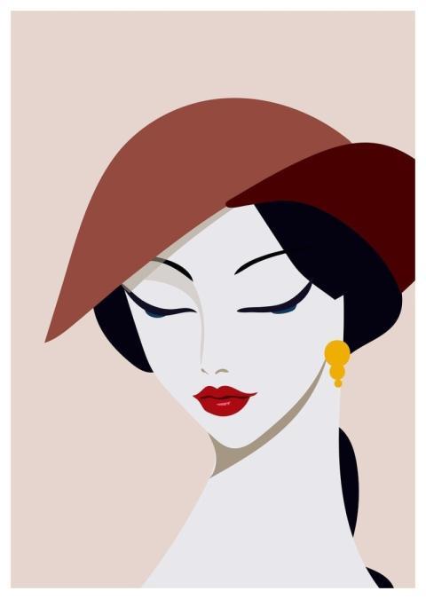 Woman Portrait Beauty Hat