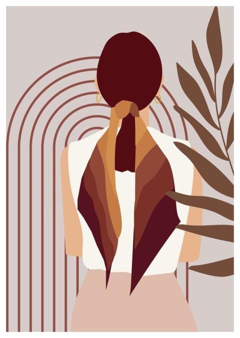 Boho Bohemian Drawing Background