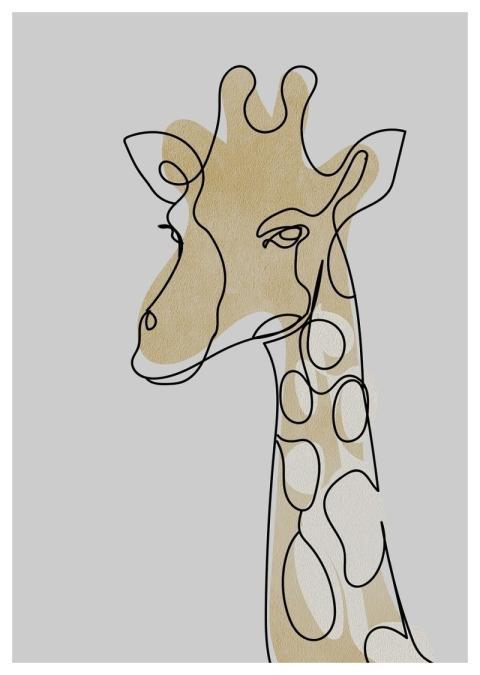 Animal Background Drawing Boho