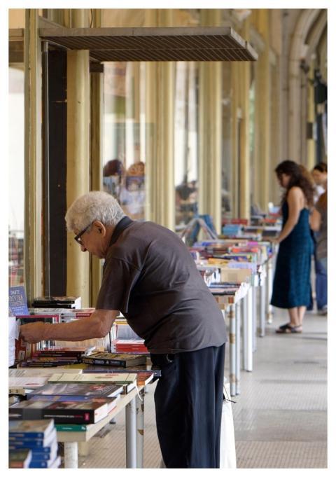 People Bookshop Bookstore Outdoors