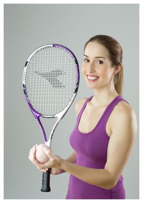 Tennis Girl Woman Portrait