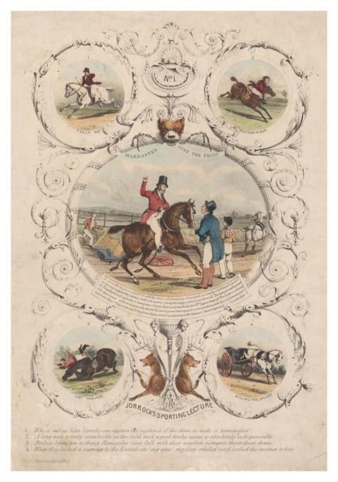 Jorrock's Sporting Lecture. Plate 1