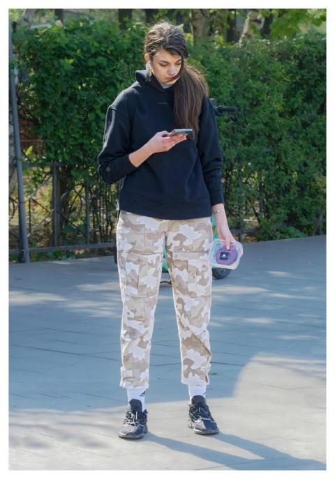 Woman Girl Standing Young