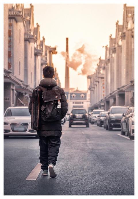 Man Street Vehicle Road