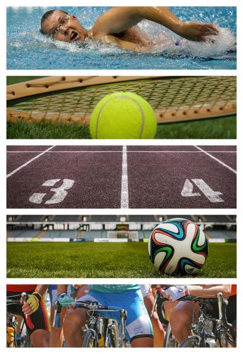 Sport Sporty Swimming Tennis