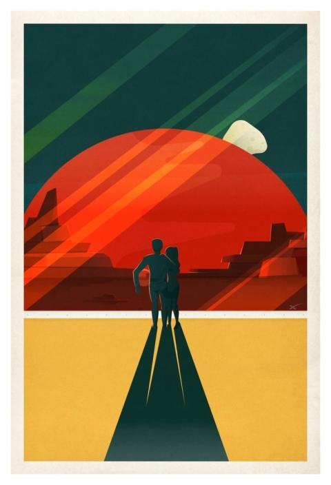 Space Travel Poster (2015)