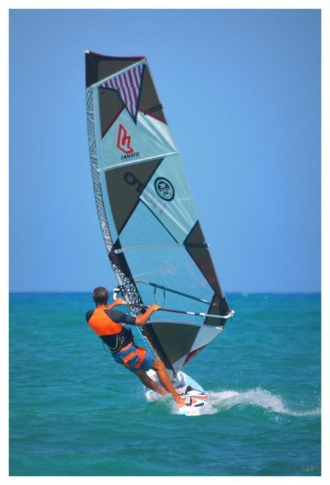 Windsurfer Sea Sport Nature