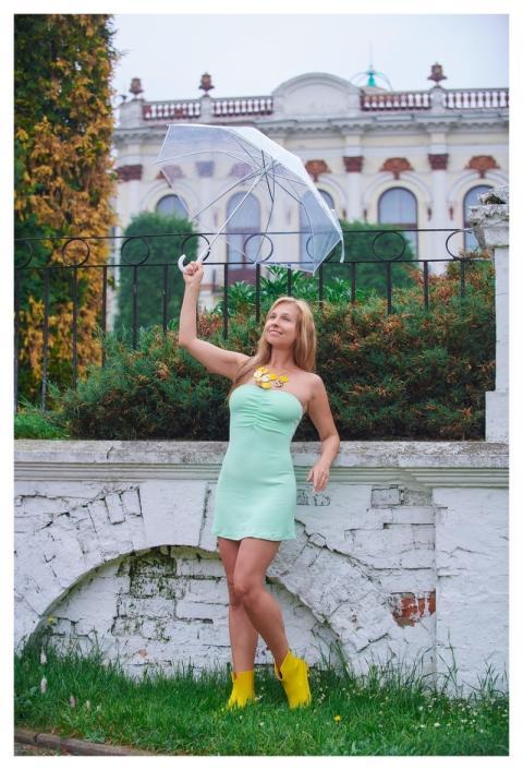 Woman Park Stroll Manor