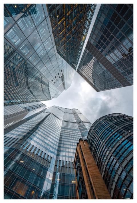 Skyscraper Architecture City Facade