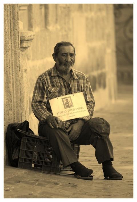 Active Andalusia Beggar Begging