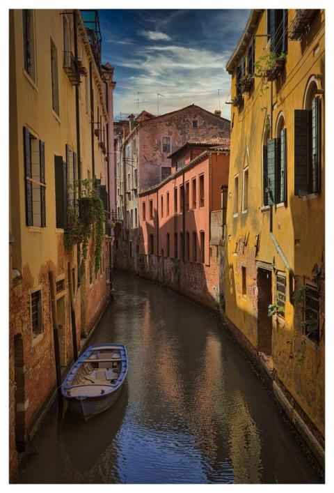 River Venice Grand Canal Italy Buildings