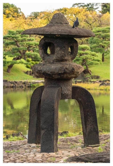 Stone Lantern Japan Lantern Traditional