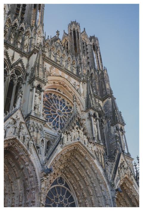 Reims Cathedral Church Cathedral Historical