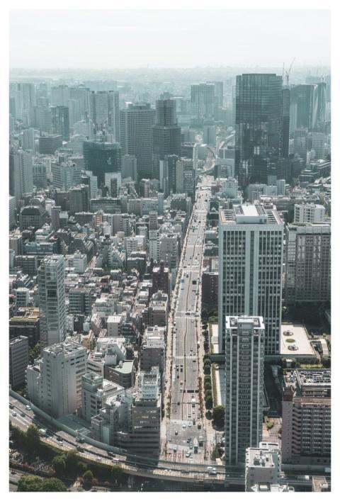 Tokyo Architecture Skyscraper Big City