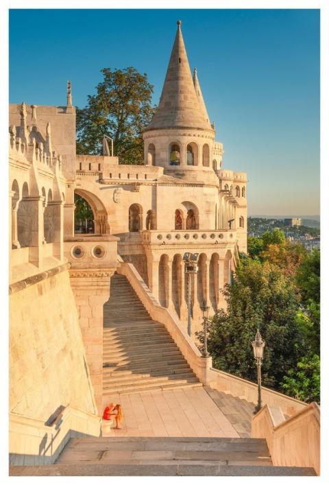 Fisherman's Bastion Buda Castle Budapest Architect