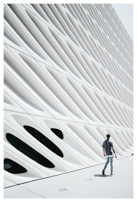 Creative White Man Architecture