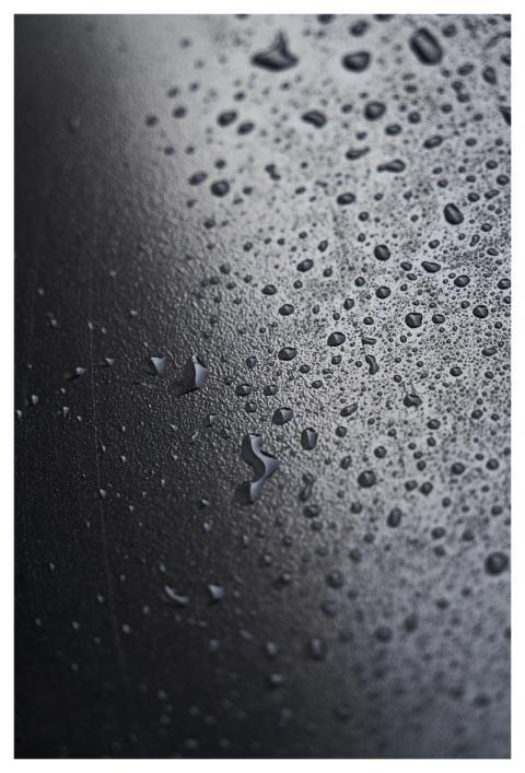 Abstract Drop Grey Smoked