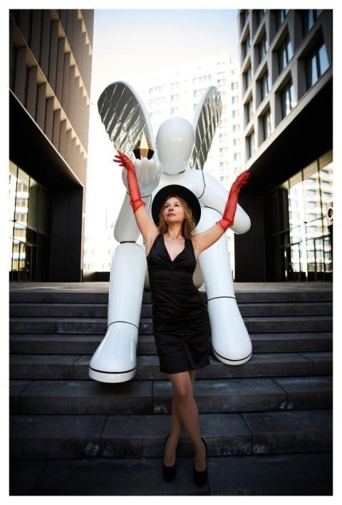 Woman Lady Woman In A Hat Angel