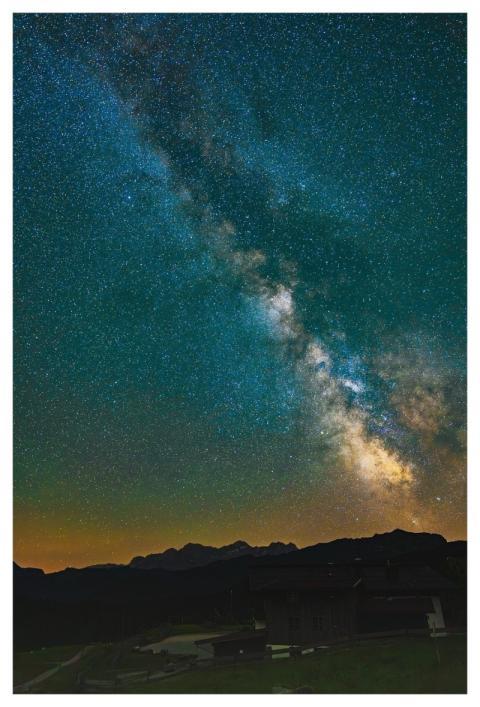 Milky Way Galaxy Starry Sky Universe