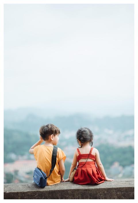 Kids Clouds Nature Children