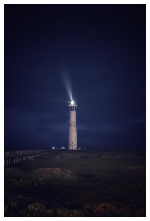 Lighthouse Night Canary Islands Beacon