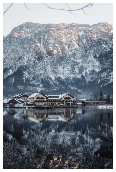 Mountain Retreat Lake Winter