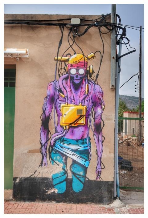 Graffiti Creativity Wall Art