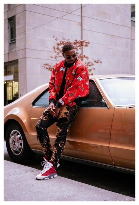 Man Car Fashion Model