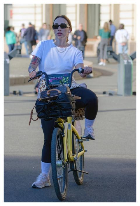 Girl Bicycle Bike Sunglasses