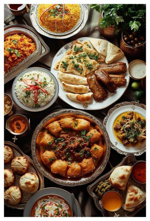 Dish Meal Cuisine Indian