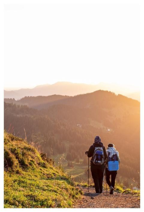 Mountain Sunrise Sun Clouds