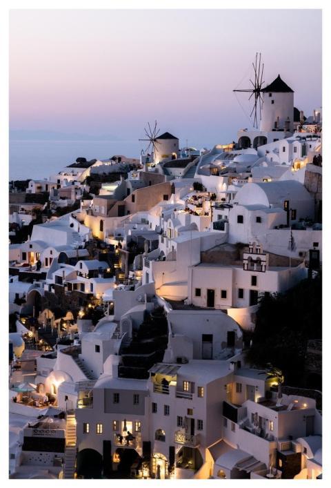 Greece Sea Santorini Summer