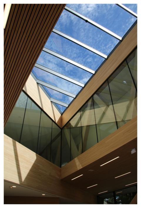 Architecture Building Modern Architecture Skylight