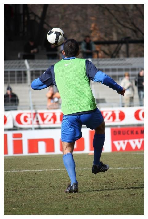 Soccer Football Warm Up Keep-Ups