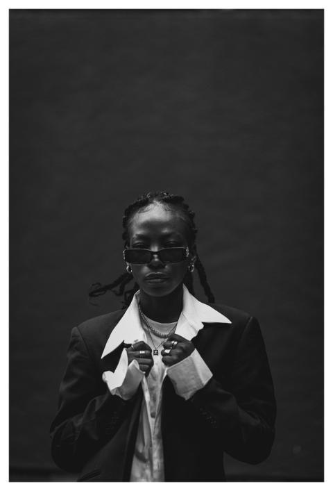 Woman Model Fashion Posing