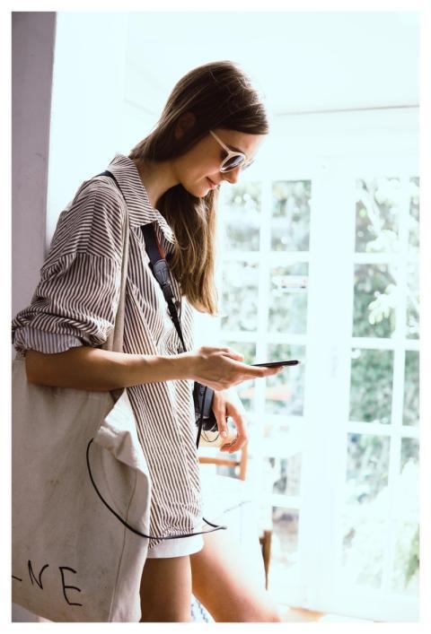 Girl Phone Woman Technology