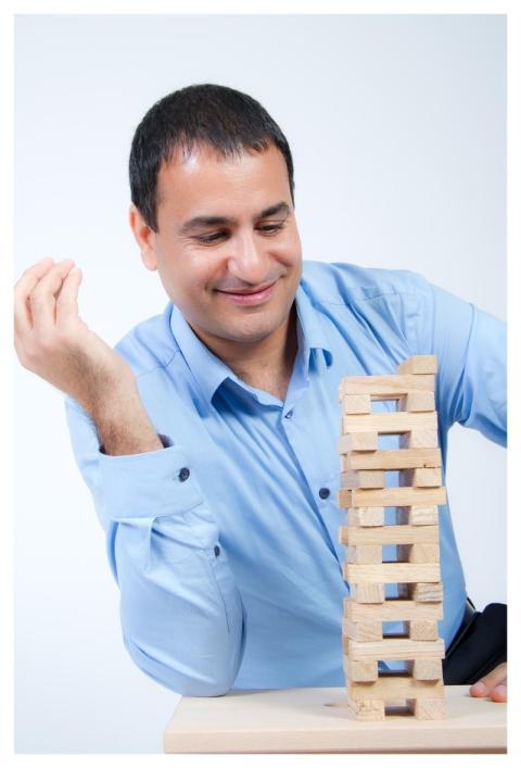 Man Business Success Tower