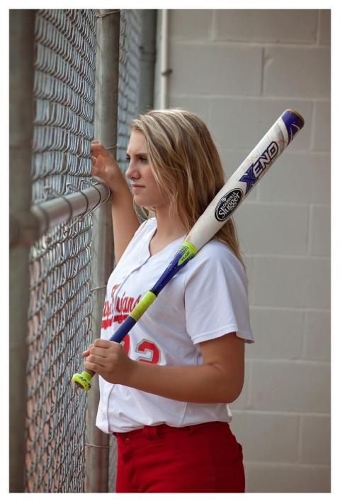 Player Bat Athlete Looking