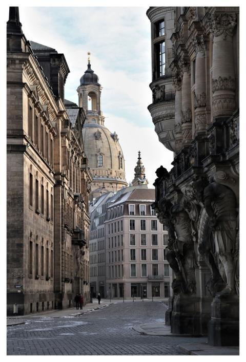 Dresden Buildings Street Road