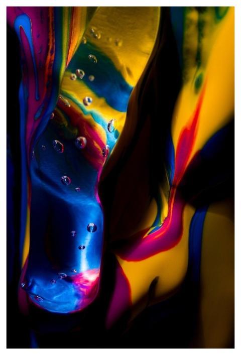 Gel Paint Abstract Giselafotografie