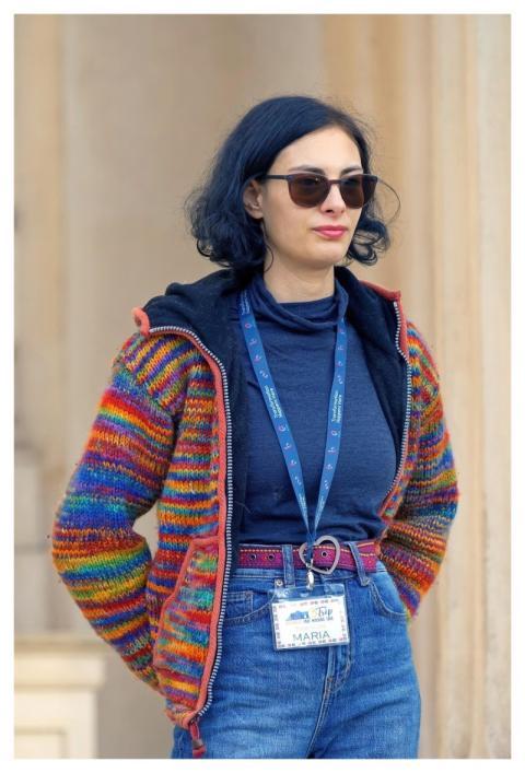 Woman Guide Badge Young