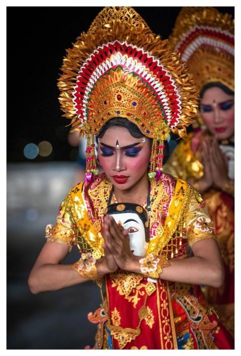 Portrait Indonesia Bali Girl