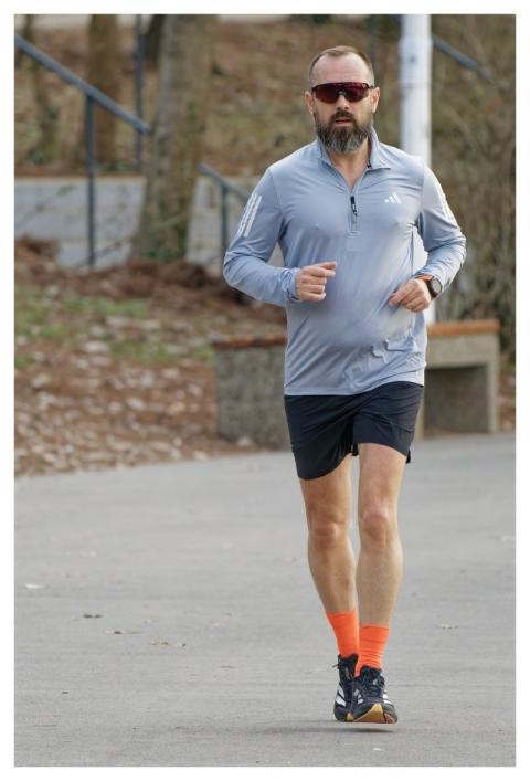 Man Adult Shorts Sneakers