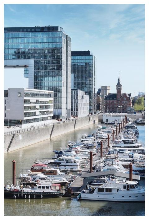 Crane Houses Architecture Cologne Modern