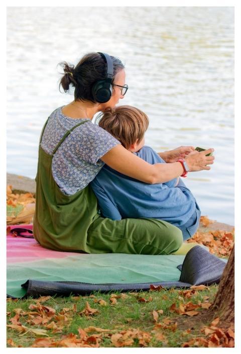 Woman Mother Child Nature