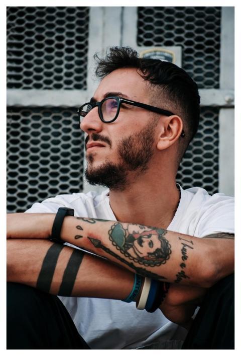 Man Model Casual Style