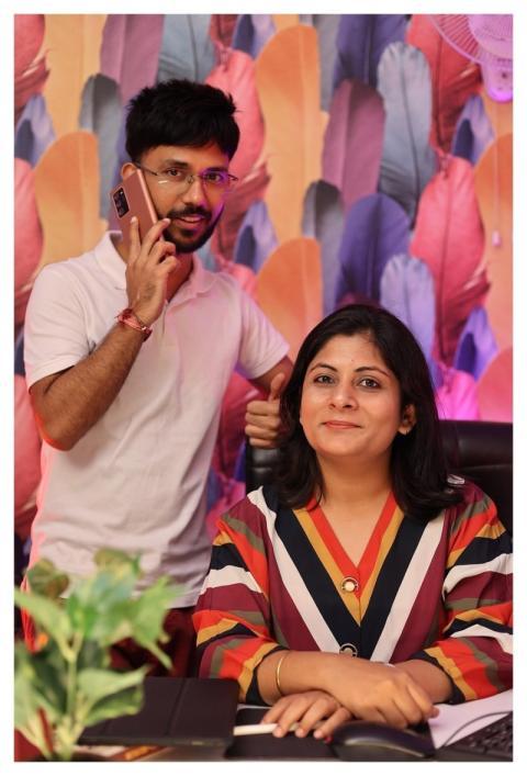 Woman Man Secretary Boss