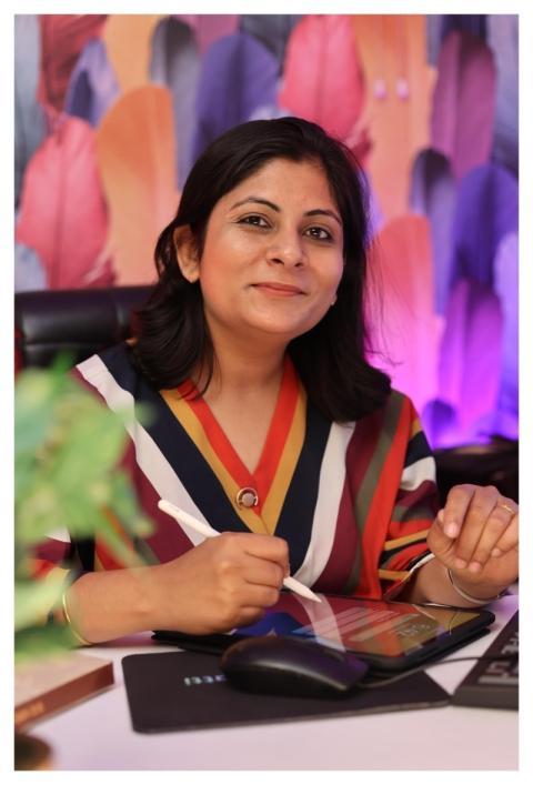 Woman Business Corporate Designer