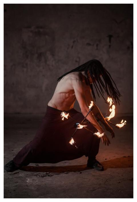 Fire Man Beautiful Wallpaper Circus