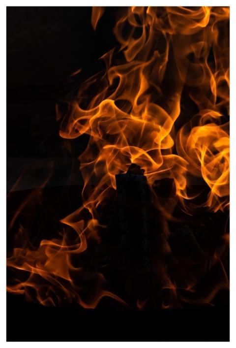 Bonfire Fire Flames Abstract